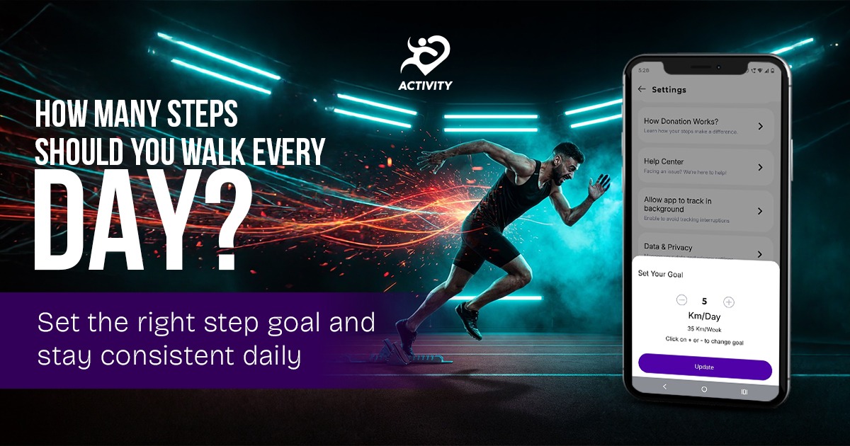 How many steps should you walk every day for better health