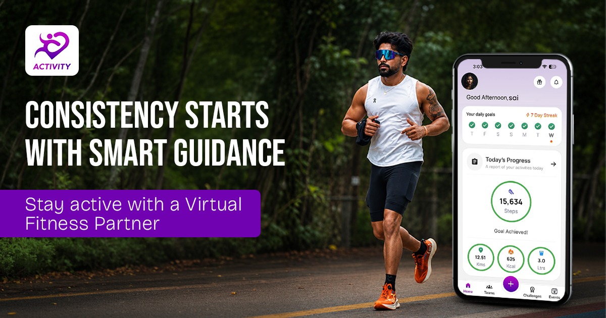 Can virtual fitness coaching improve workout consistency